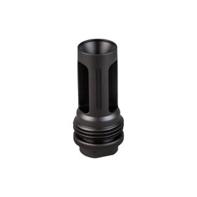 SilencerCo 1/2x28 closed tine flash hider, compatible with the ASR mount.